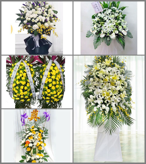 福建宁德周宁县浦源镇浦源村白事花篮预定